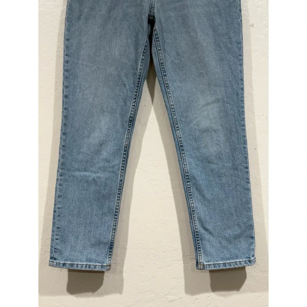 Everlane The Curvy Cheeky Jean Light Indigo High Rise Straight Crop Denim 26